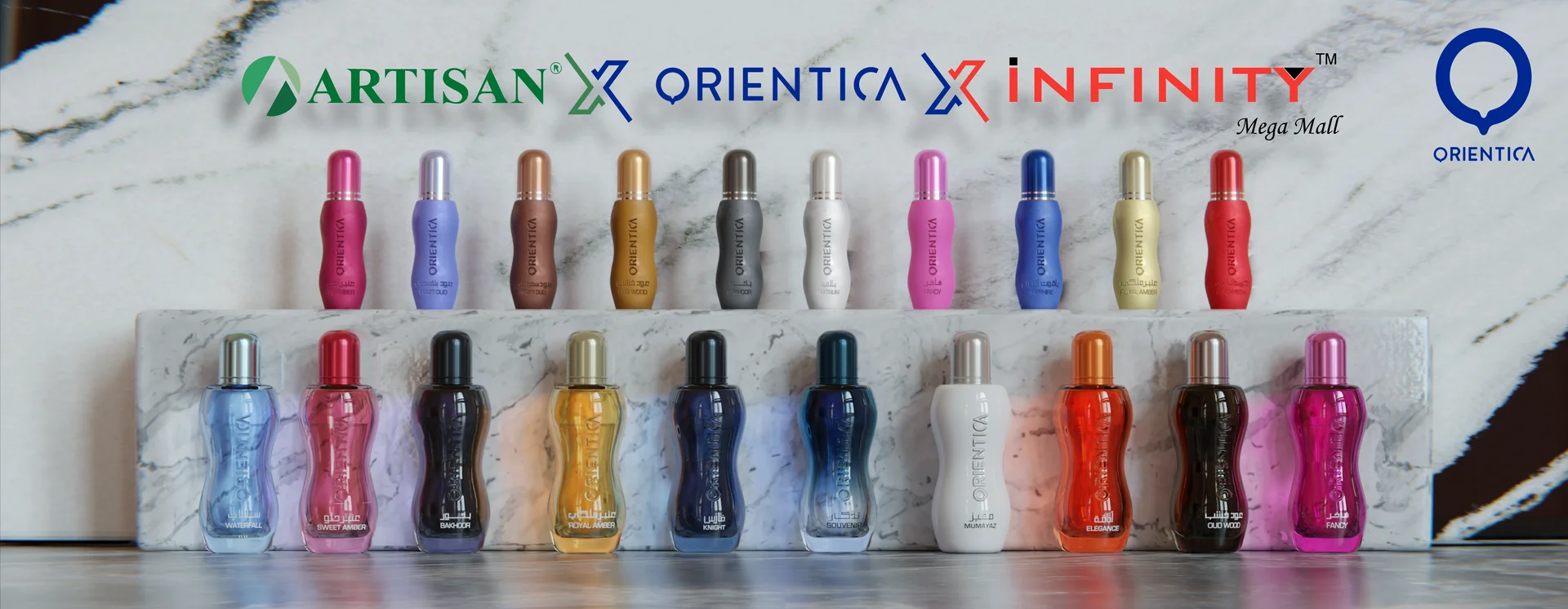 orientica modern trade - artisan outfitters and infinity mega mall